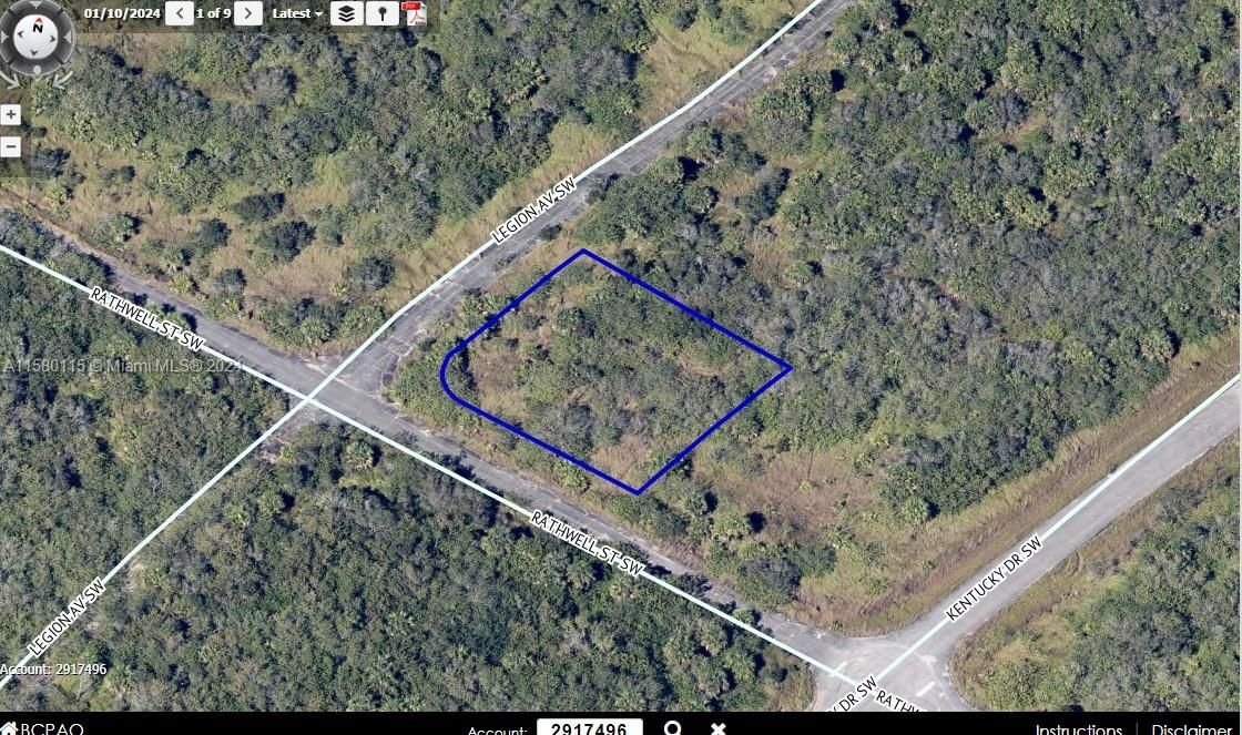 Real estate property located at 2495 LEGION AVE, Brevard County, PORT MALABAR, Palm Bay, FL