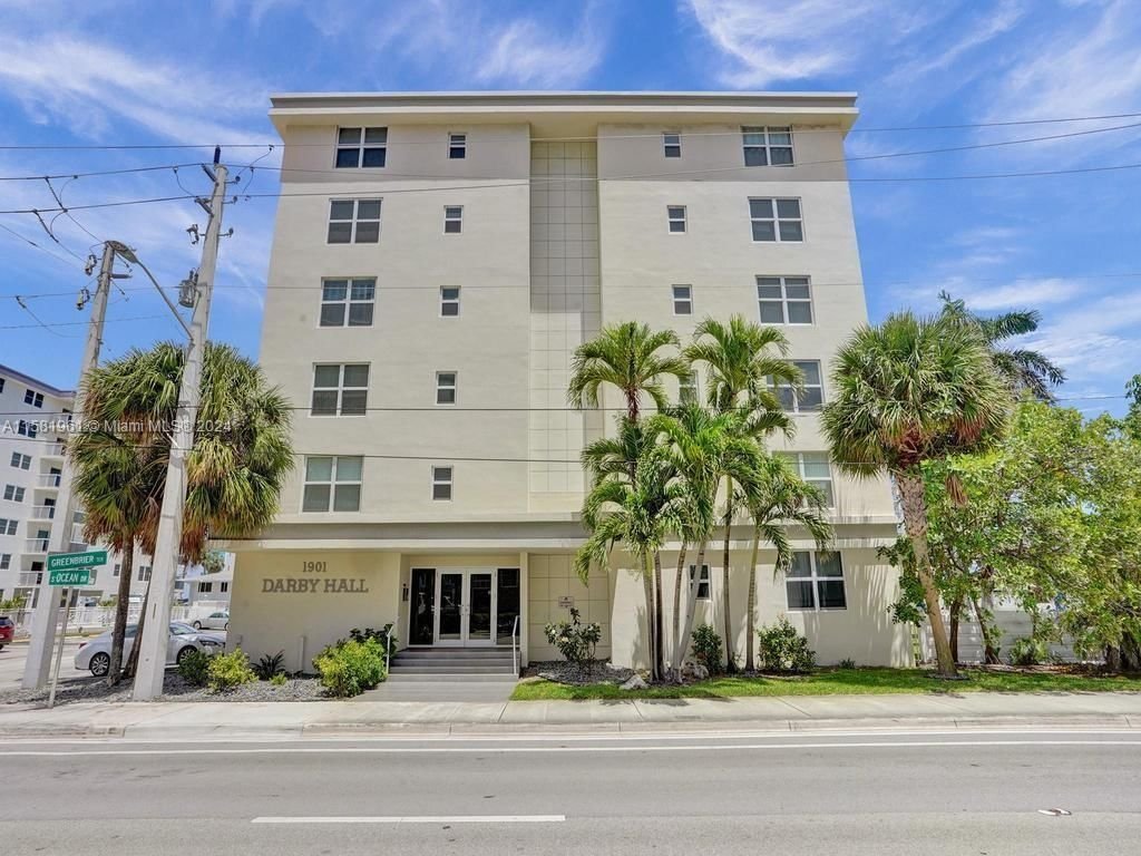 Real estate property located at 1901 Ocean Dr #603, Broward County, DARBY HALL APTS CONDO, Hollywood, FL