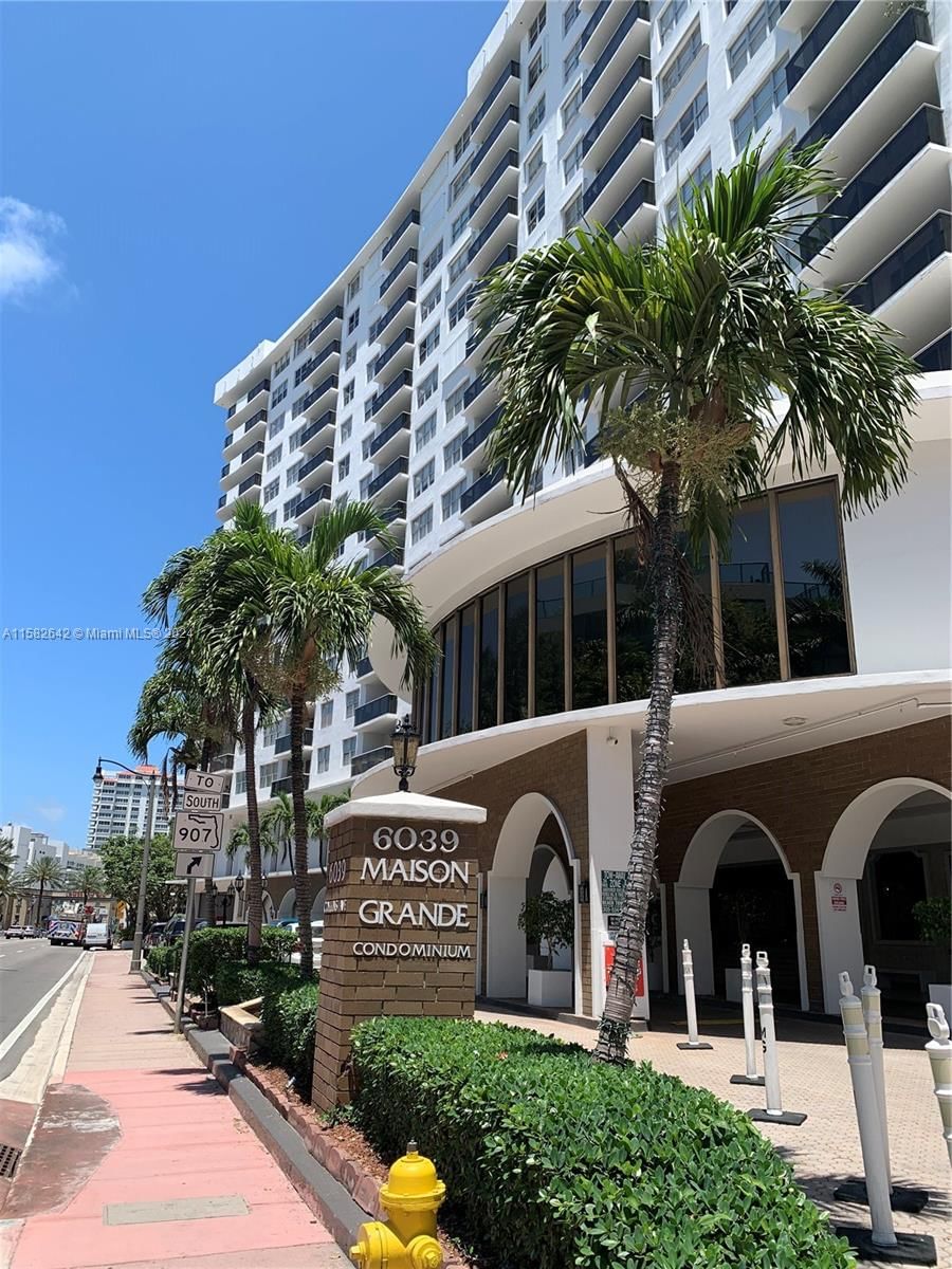 Real estate property located at 6039 Collins Ave #1230, Miami-Dade County, MAISON GRANDE CONDO, Miami Beach, FL