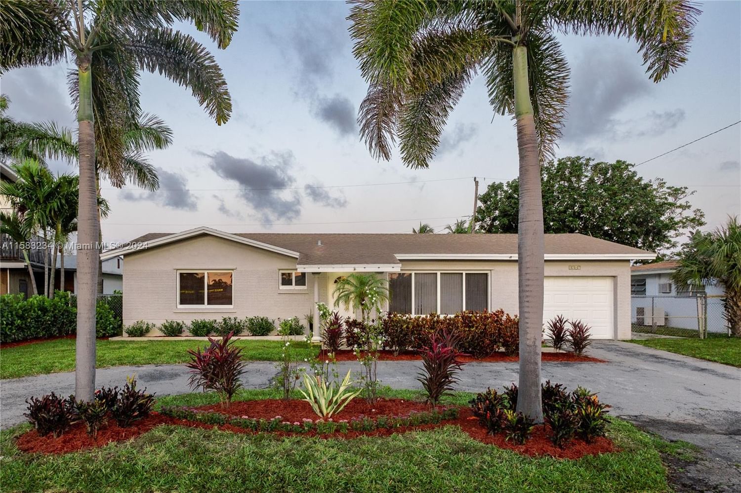 Real estate property located at 3397 20th Ave, Broward County, CORAL WOODS, Oakland Park, FL