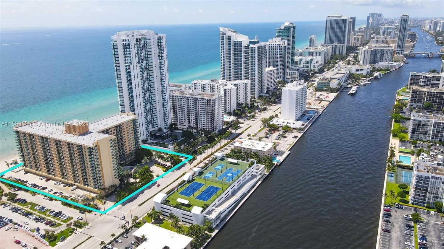 Real estate property located at 2501 Ocean Dr L14, Broward County, WAVE CONDO, Hollywood, FL