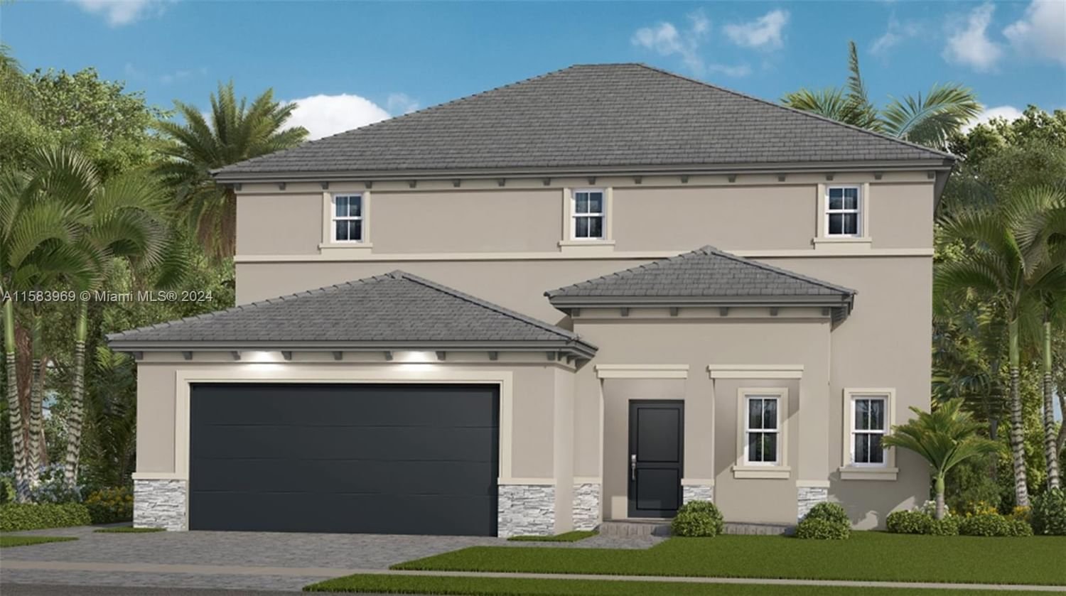 Real estate property located at 18541 136 Ave, Miami-Dade County, Beacon at Galiano Pointe, Miami, FL