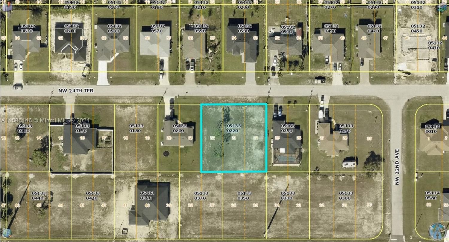 Real estate property located at 2214 24 TERR, Lee County, Cape Coral, Cape Coral, FL