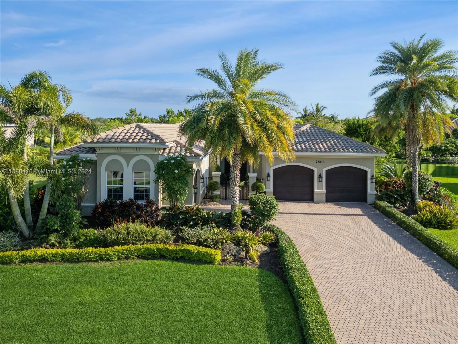 Real estate property located at 7803 Maywood Crest Dr, Palm Beach County, BAY HILL ESTATES, Palm Beach Gardens, FL