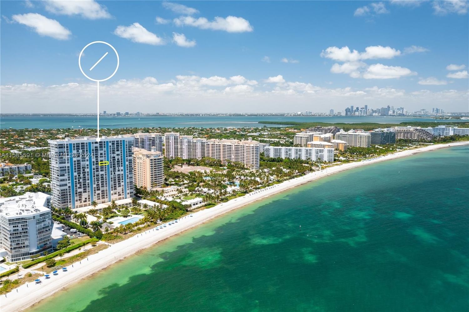 Real estate property located at 881 Ocean Dr #18E, Miami-Dade, CASA DEL MAR CONDO, Key Biscayne, FL