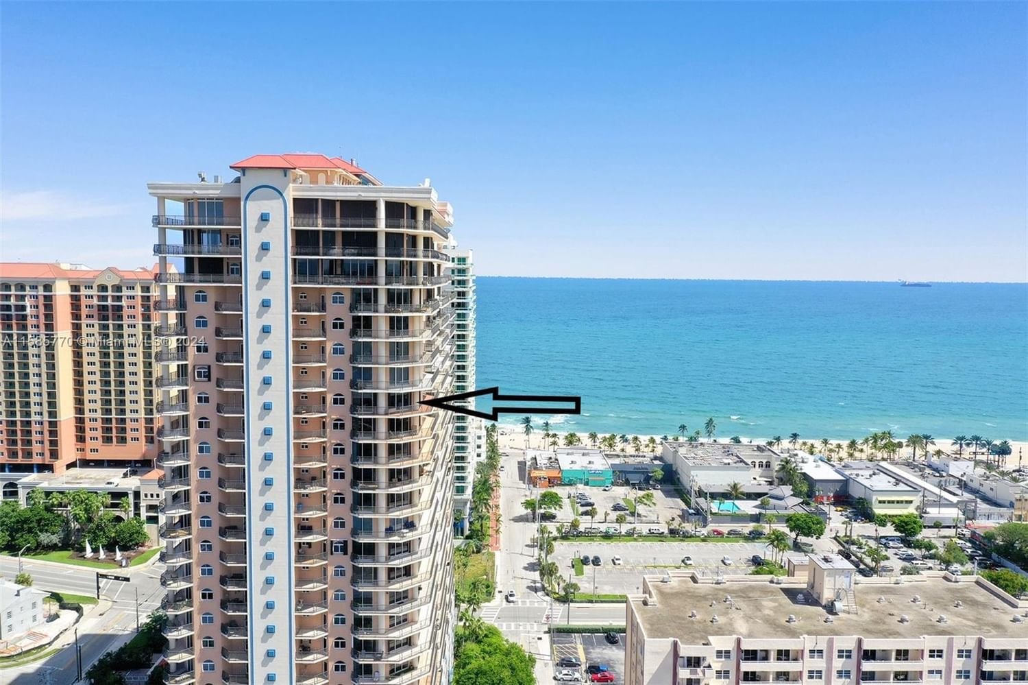 Real estate property located at 100 Birch Rd #2306B, Broward County, JACKSON TOWER LAS OLAS CO, Fort Lauderdale, FL