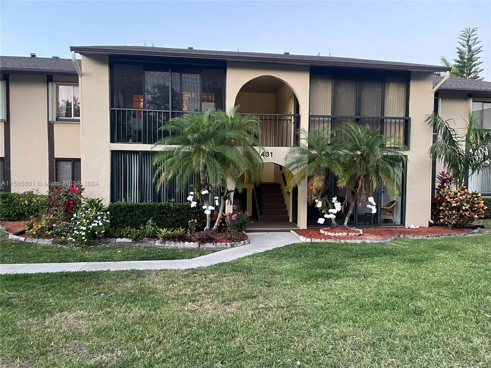 Real estate property located at 431 Pine Glen Ln C-2, Palm Beach, PINE RIDGE SOUTH IV CONDO, Green Acres, FL