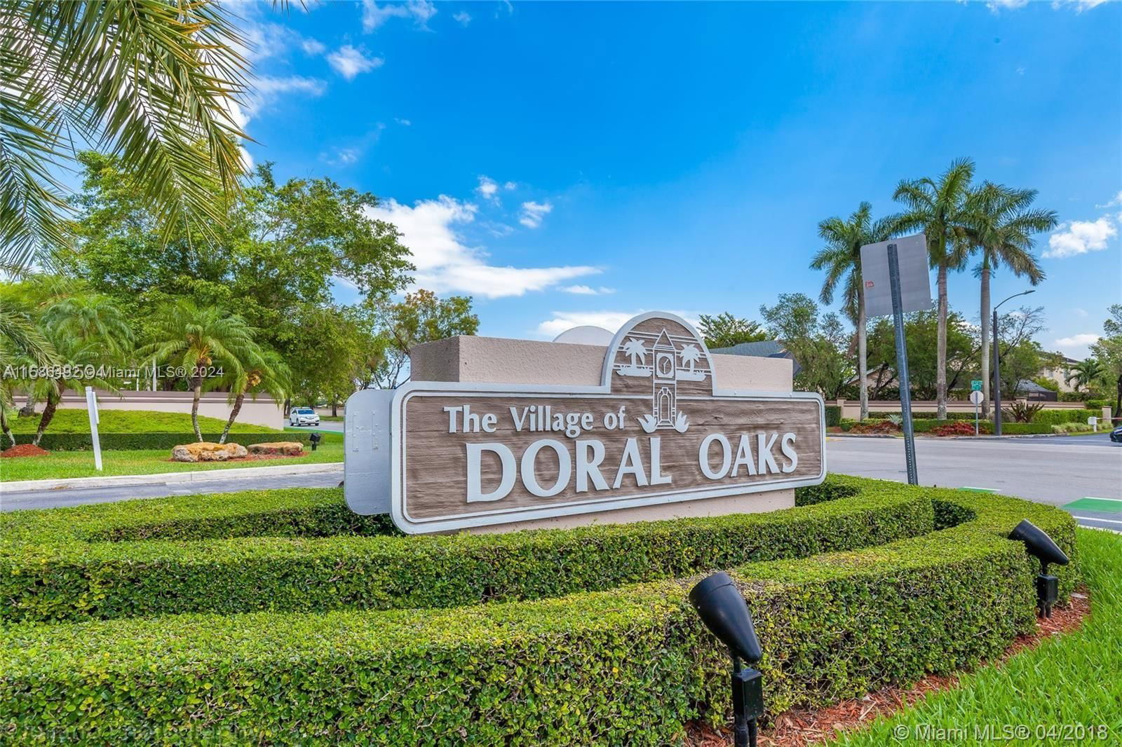 Real estate property located at 10032 52nd Ter #10032, Miami-Dade County, TOWNHOMES OF DORAL OAKS, Doral, FL