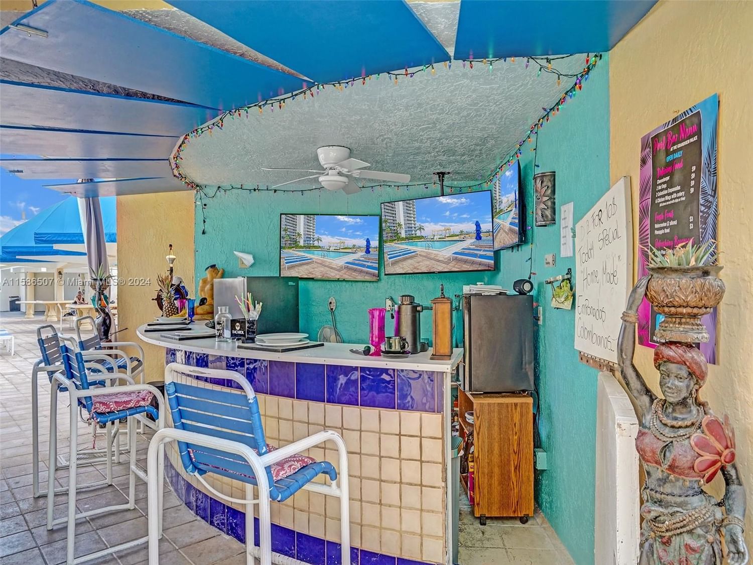 Real estate property located at 7601 Treasure Dr #722, Miami-dade, The Grandview Palace Cond, North Bay Village, FL