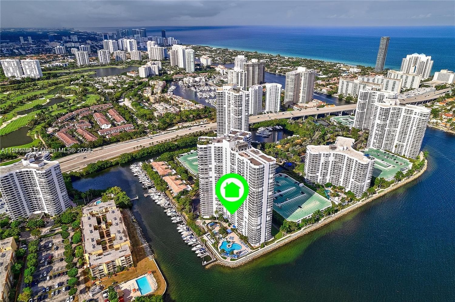 Real estate property located at 3530 Mystic Pointe Dr #2103, Miami-Dade, MYSTIC POINTE TOWER 500 C, Aventura, FL