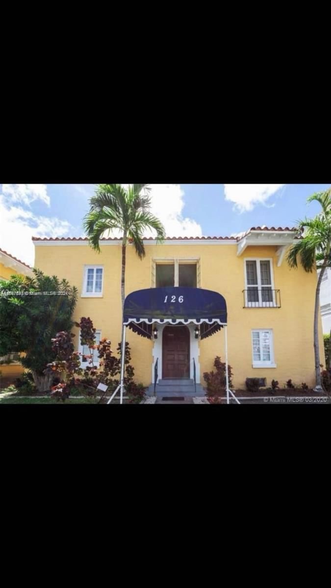 Real estate property located at 126 Mendoza Ave #1, Miami-Dade County, MENDOZA CONDO, Coral Gables, FL