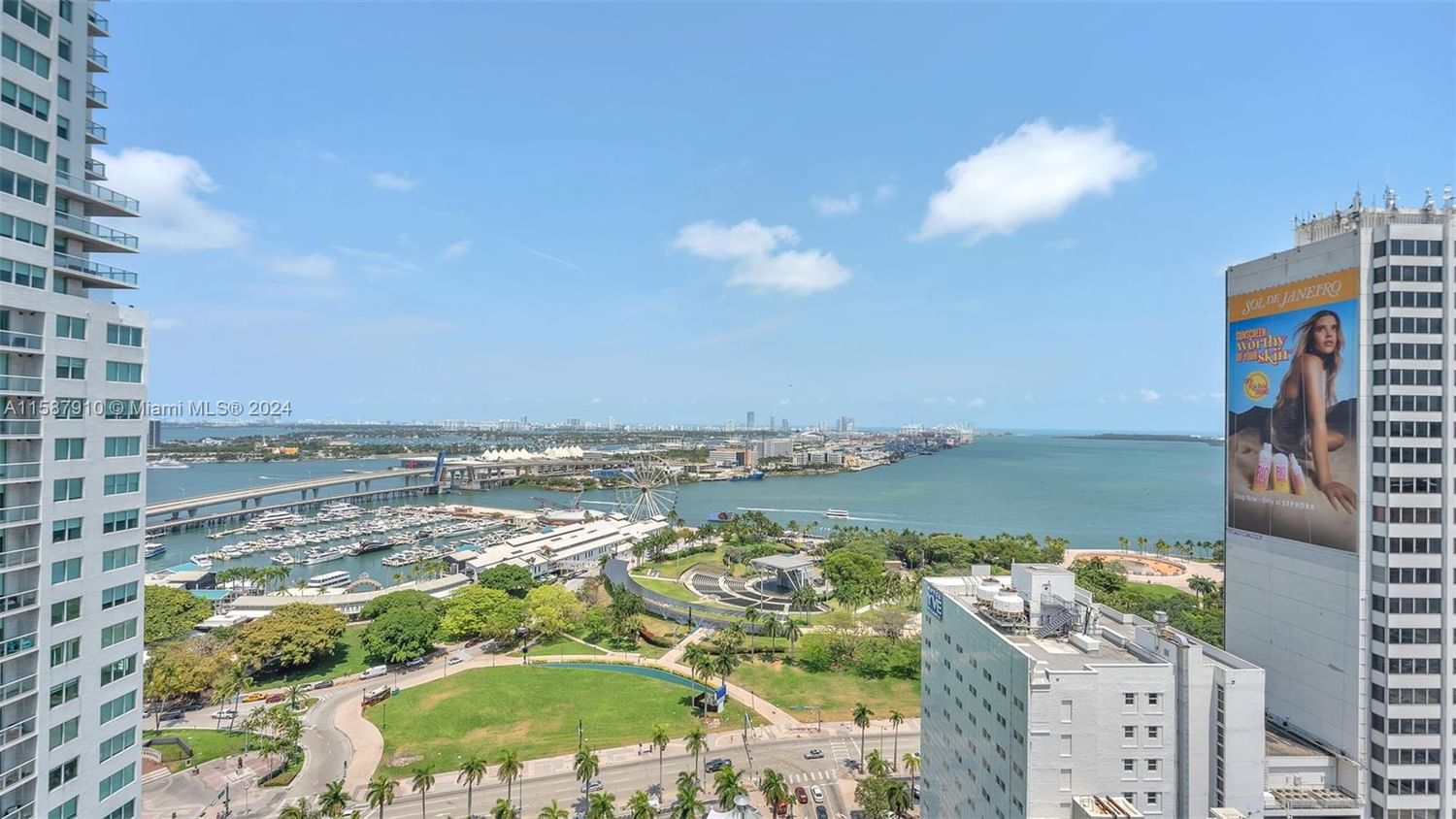 Real estate property located at 253 2nd St #2509, Miami-Dade County, VIZCAYNE SOUTH CONDO, Miami, FL