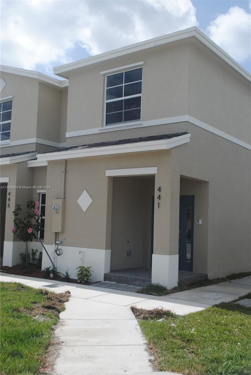Real estate property located at 441 4th Ln #441, Miami-Dade County, FVP SUBDIVISION, Florida City, FL