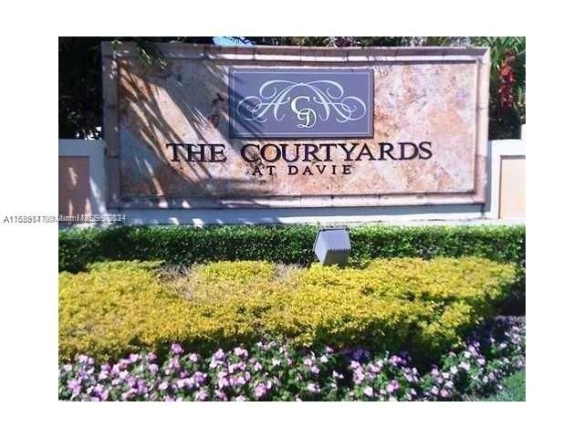 Real estate property located at , Broward County, COURTYARDS AT DAVIE CONDO, Davie, FL