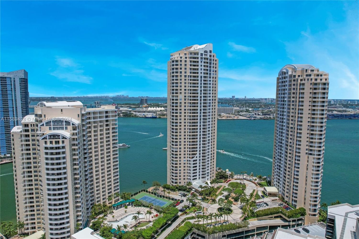 Real estate property located at 848 Brickell Key Dr #2502, Miami-Dade County, THREE TEQUESTA POINT COND, Miami, FL