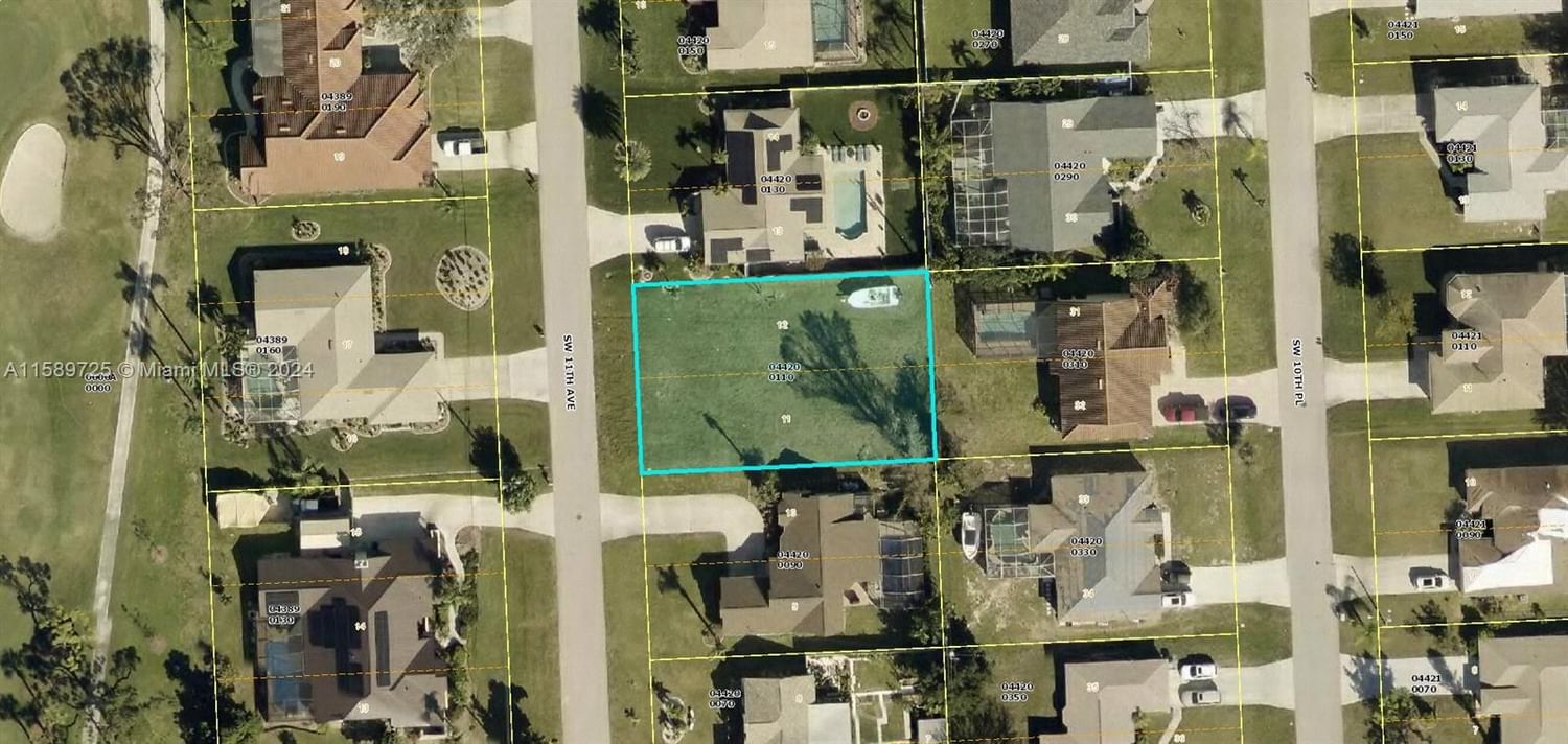 Real estate property located at 1707 SW 11th Ave, Lee County, Cape Coral, Cape Coral, FL