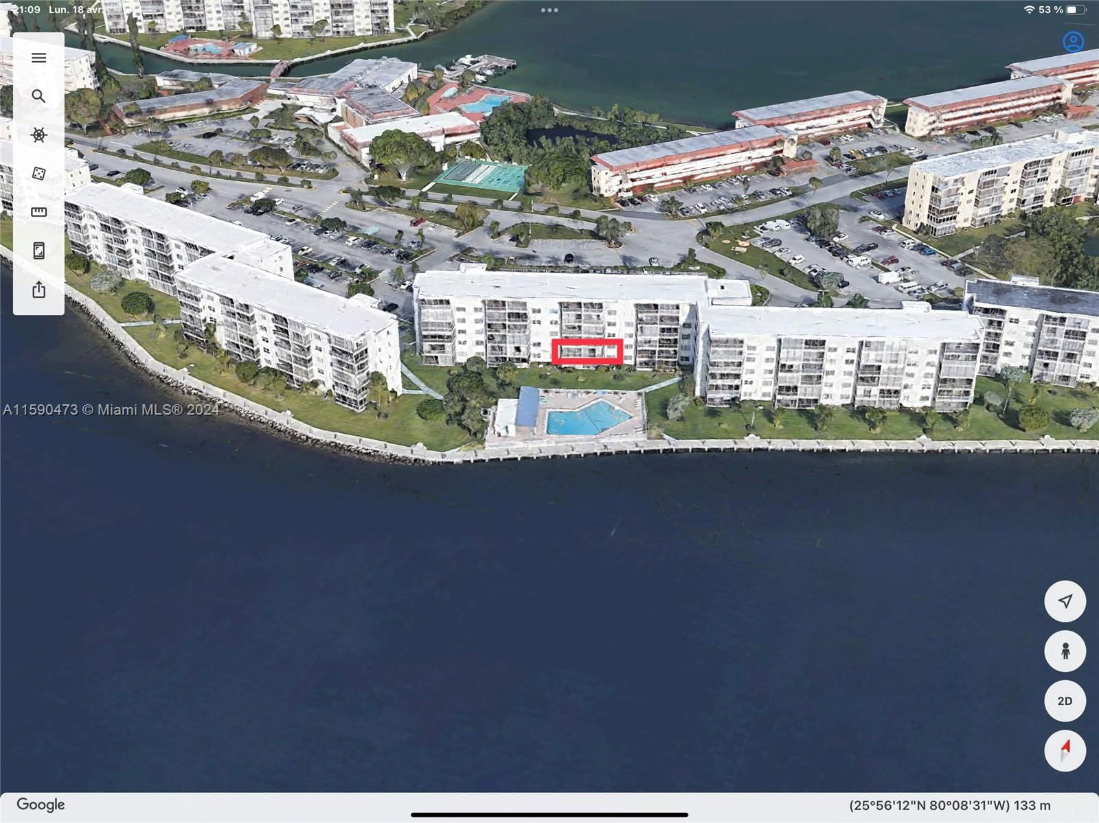 Real estate property located at 3010 Marcos Dr R209, Miami-dade, Point East Sec 4 Condo, Aventura, FL