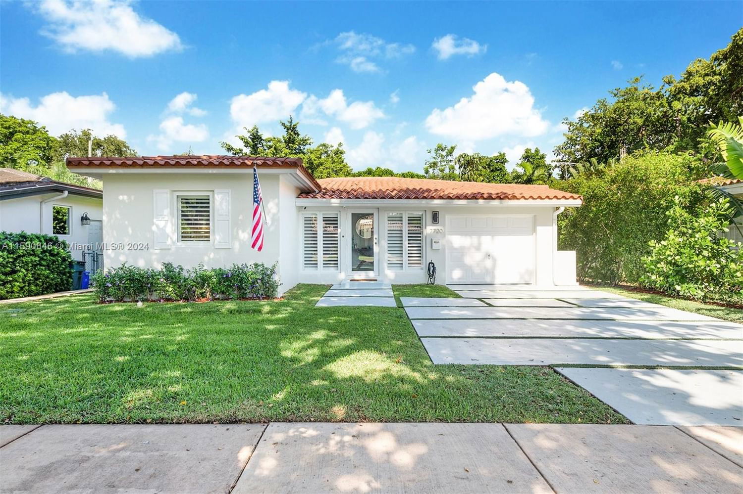 Real estate property located at 7720 Mindello Street, Miami-Dade County, CORAL GABLES BISC BAY SEC, Coral Gables, FL