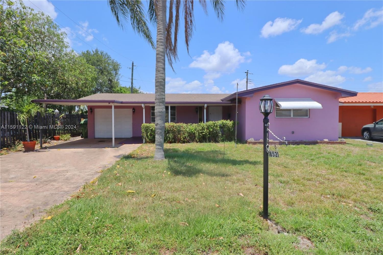 Real estate property located at 8521 11th St, Broward County, BOULEVARD HEIGHTS SEC 9, Pembroke Pines, FL