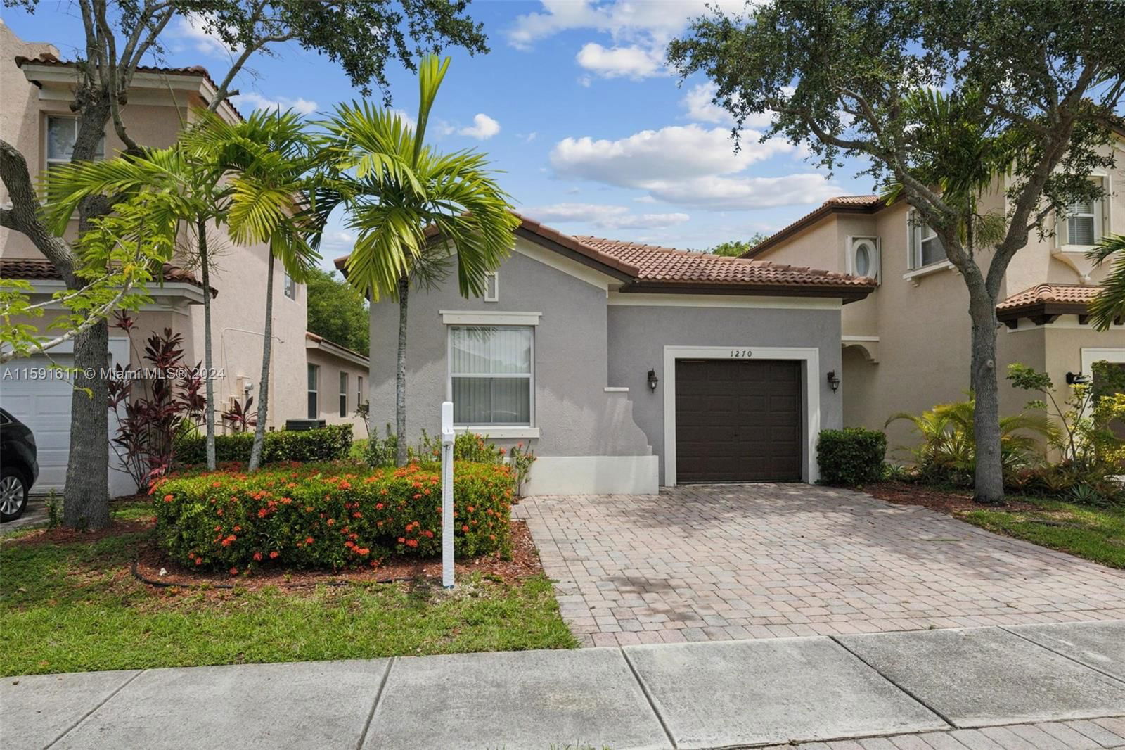 Real estate property located at 1270 39th Ave, Miami-Dade, PORTOFINO PALMS, Homestead, FL