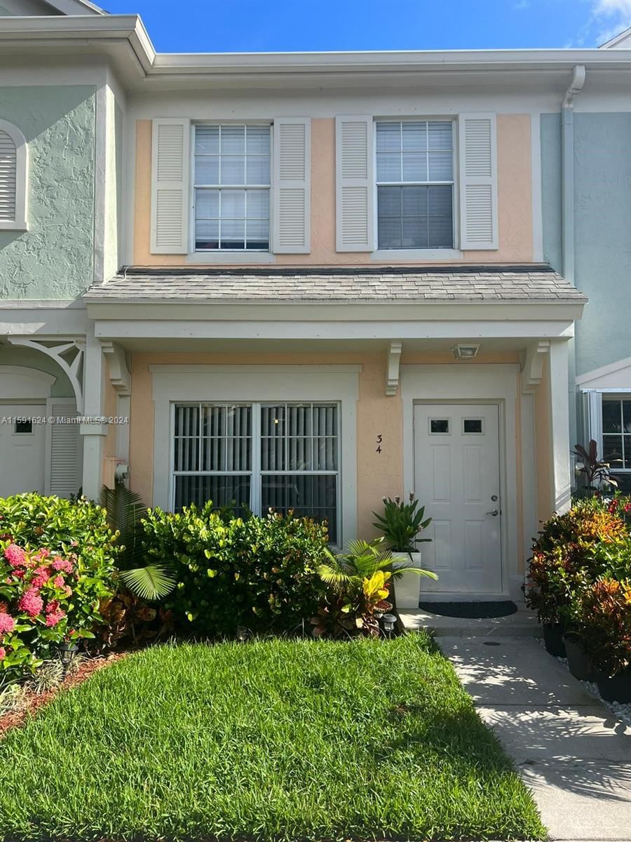 Real estate property located at 34 Key West Ct #34, Broward County, BONAVENTURE, Weston, FL