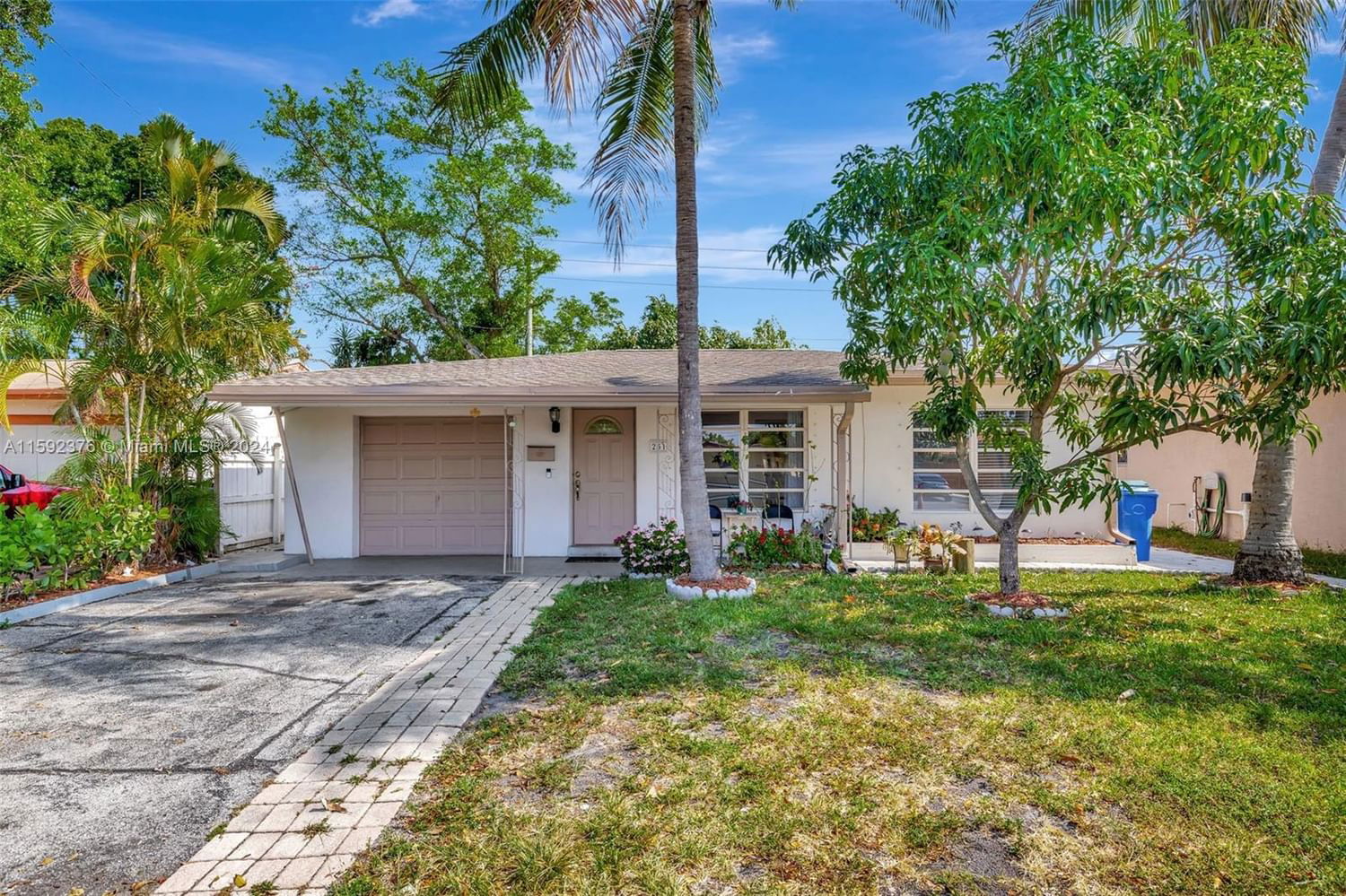 Real estate property located at 251 41st St, Broward County, NORTH ANDREWS GARDENS ANN, Oakland Park, FL