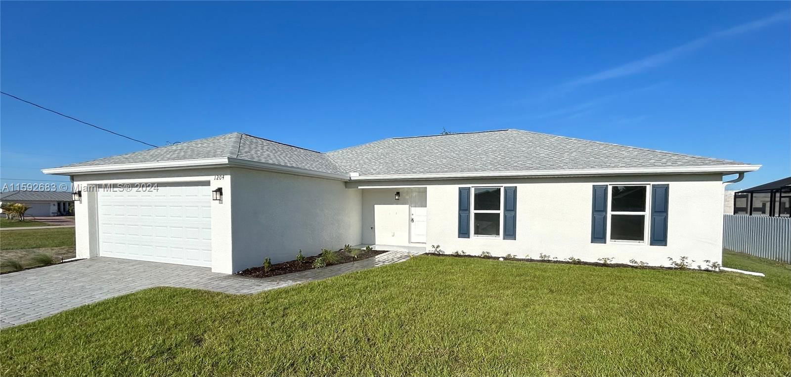 Real estate property located at 1204 15th Ave, Lee, Cape Coral, Cape Coral, FL