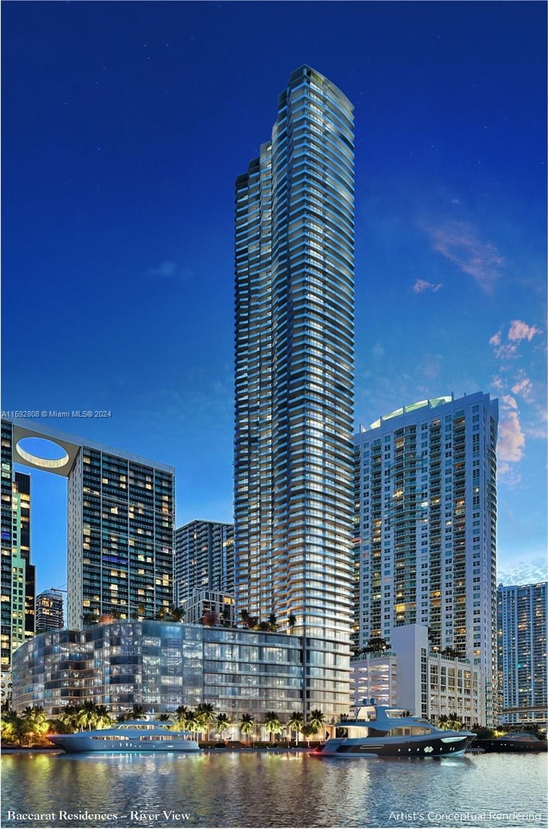 Real estate property located at 99 5 Street #2901, Miami-Dade, BACCARAT, Miami, FL