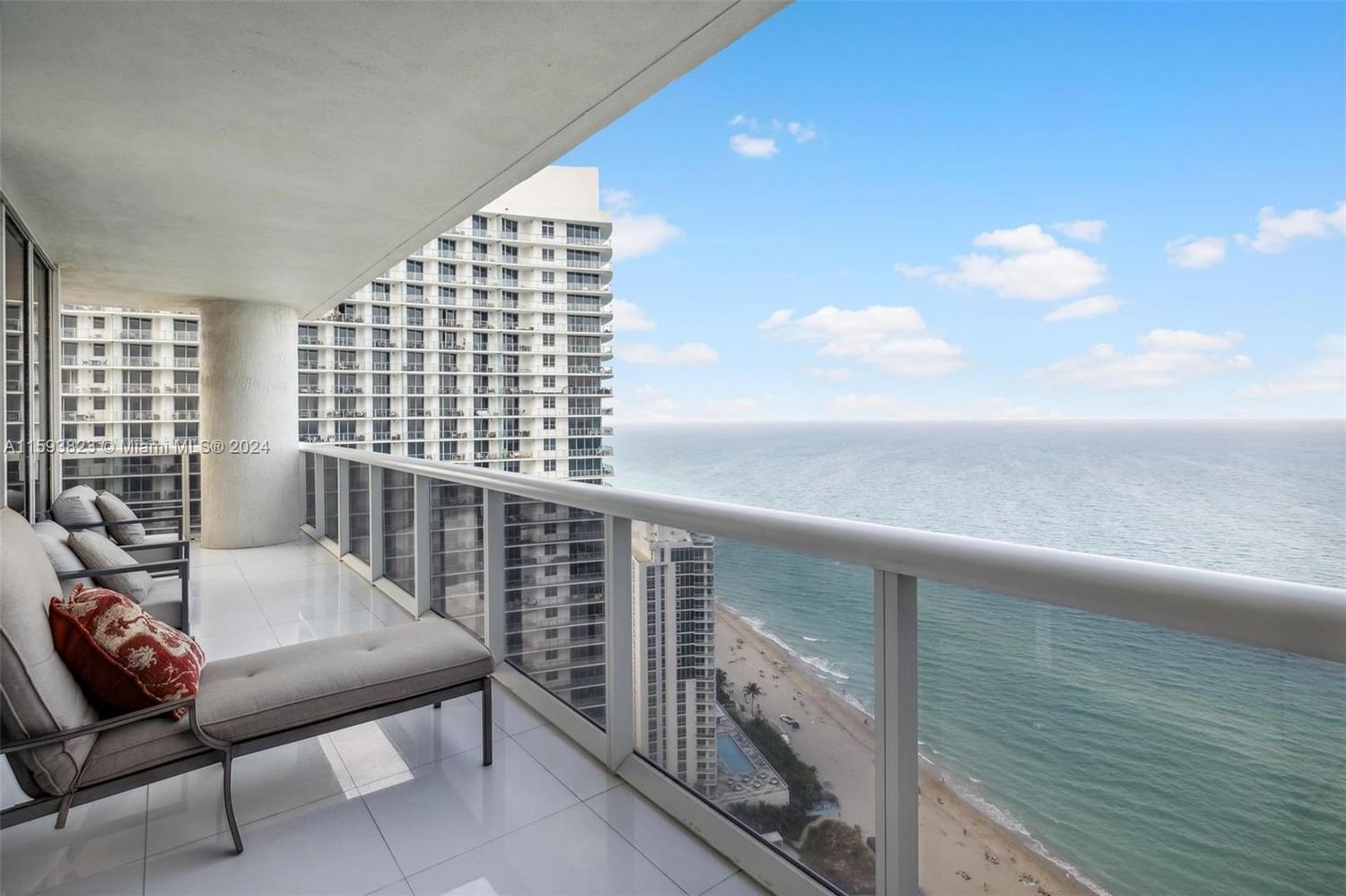 Real estate property located at 1800 Ocean Dr #3801, Broward, BEACH CLUB THREE, Hallandale Beach, FL