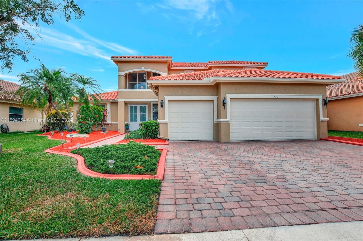 Real estate property located at 753 190th Ave, Broward County, ENCANTADA, Pembroke Pines, FL