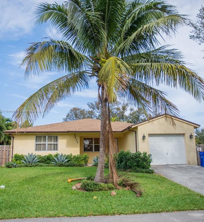 Real estate property located at 1713 32nd Pl, Broward County, EDGEWOOD ESTATES SEC 3, Fort Lauderdale, FL