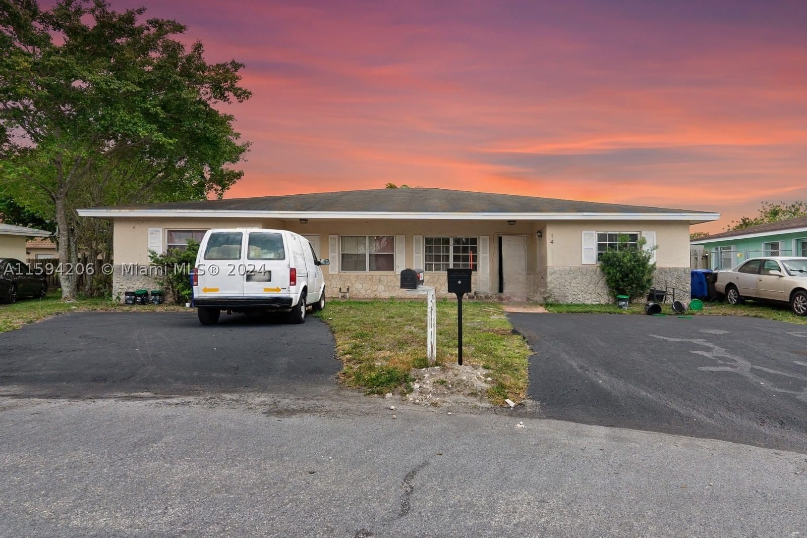 Real estate property located at 1440 20th St, unit B, Broward, Ft Lauderdale Estates, Fort Lauderdale, FL