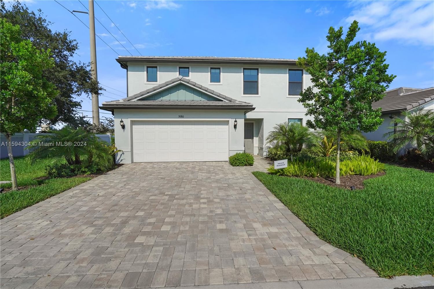 Real estate property located at 3080 Geiger Ter, Broward County, Cassia Estates by PULTE, Lauderdale Lakes, FL