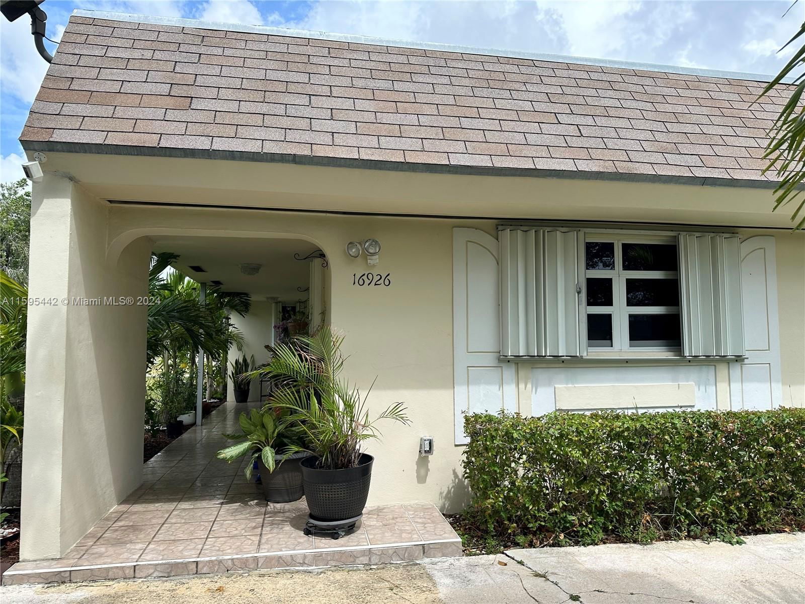 Real estate property located at 16926 112th Ct V3341, Miami-Dade County, GREEN HILLS PARK WEST NO, Miami, FL