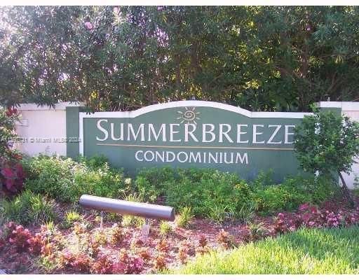 Real estate property located at 9999 Summerbreeze Dr #601, Broward, SUMMERBREEZE CONDO, Sunrise, FL