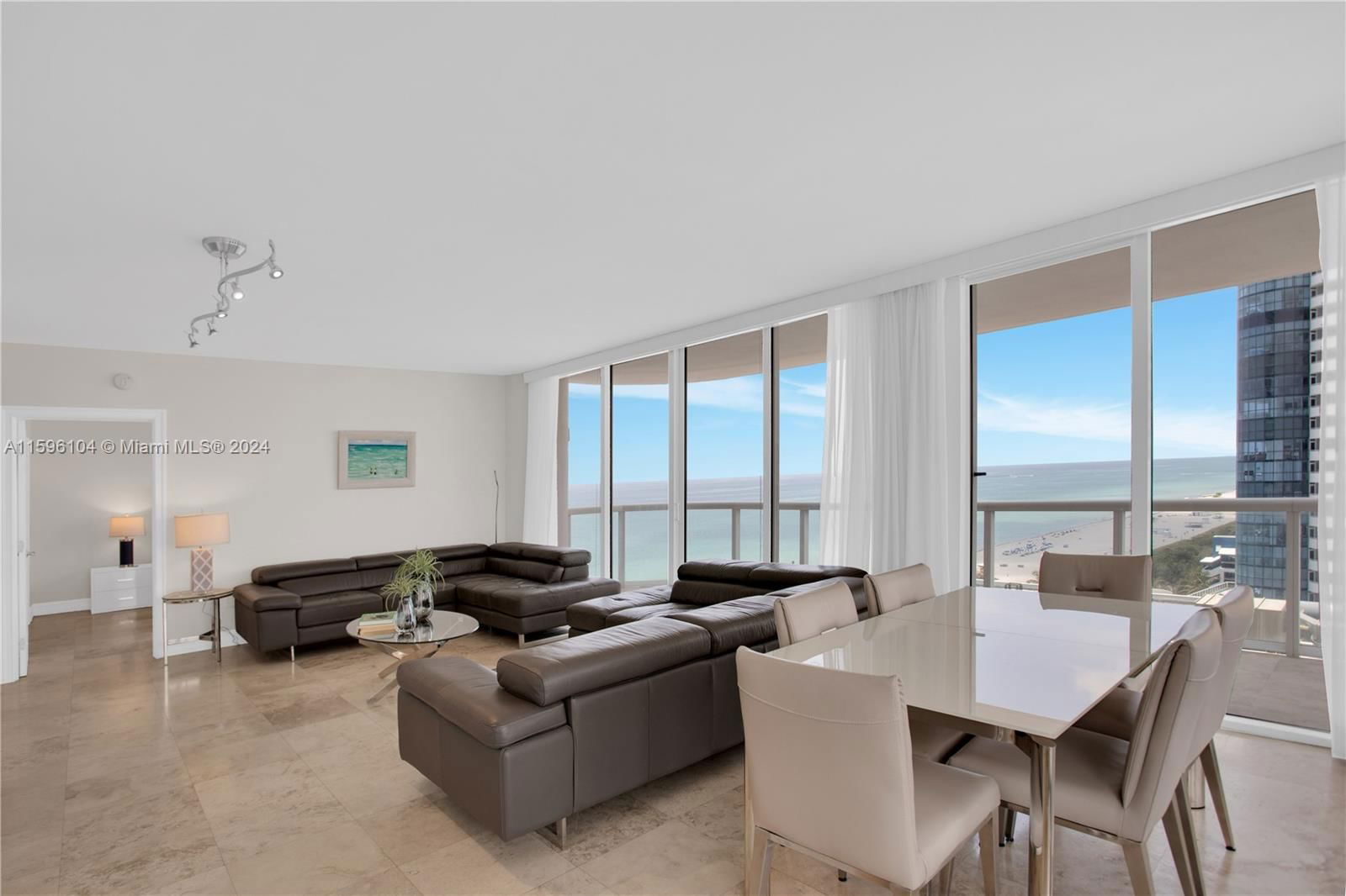 Real estate property located at 6365 Collins Ave #1507, Miami-dade, Akoya Condo, Miami Beach, FL