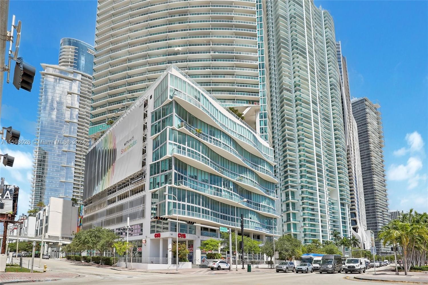 Real estate property located at 888 Biscayne Blvd CU6, Miami-Dade County, Miami, FL