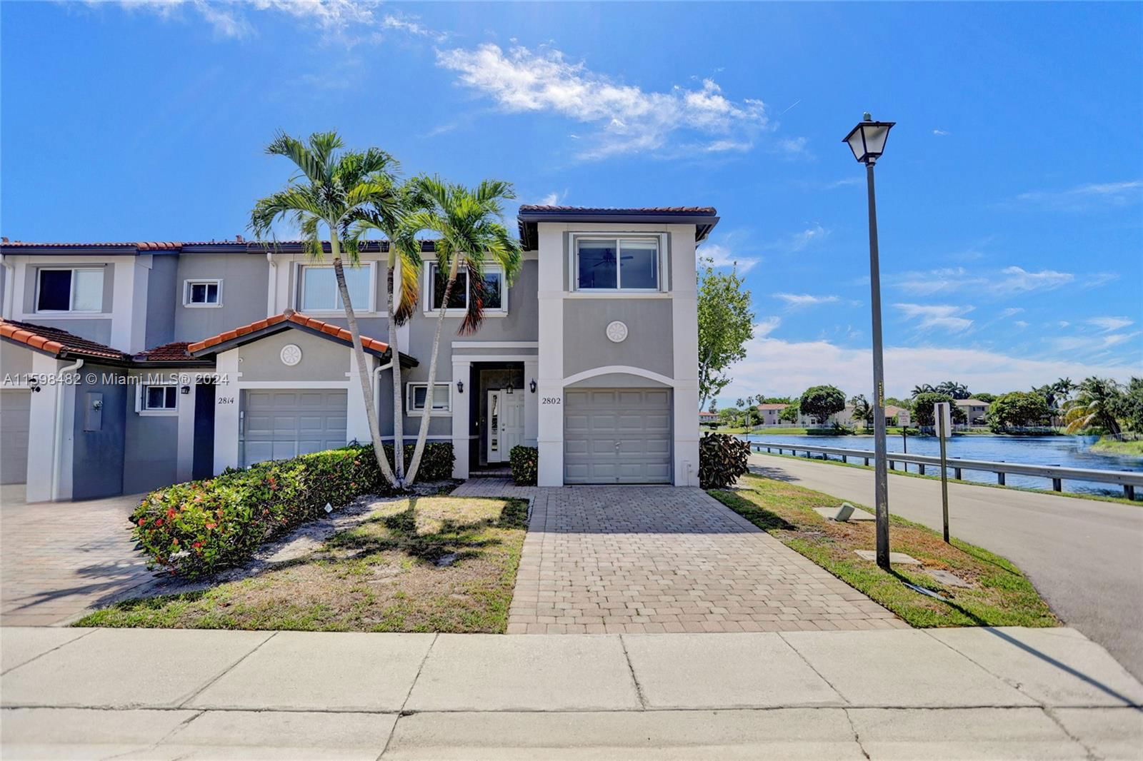 Real estate property located at 2802 128th Way #2802, Broward County, POD 14 AT MONARCH LAKES, Miramar, FL