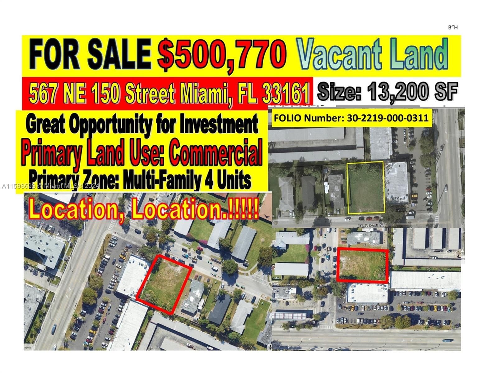 Real estate property located at 567 150th St, Miami-Dade, Golden Glades, Miami, FL