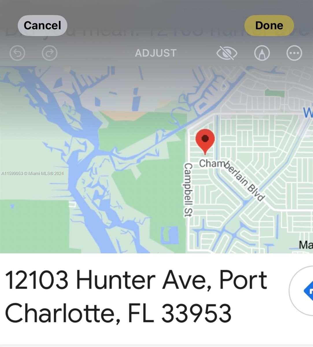 Real estate property located at 12103 HUNTER AVE, Charlotte, RE, Port Charlotte, FL