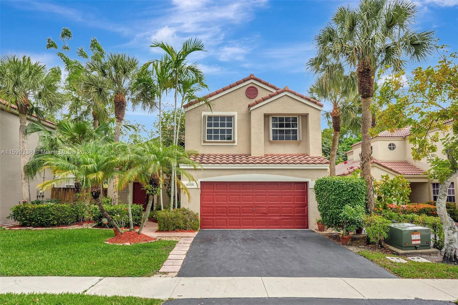 Real estate property located at 10531 11th Ct, Broward County, BRIDGEWATER AT PLANTATION, Plantation, FL