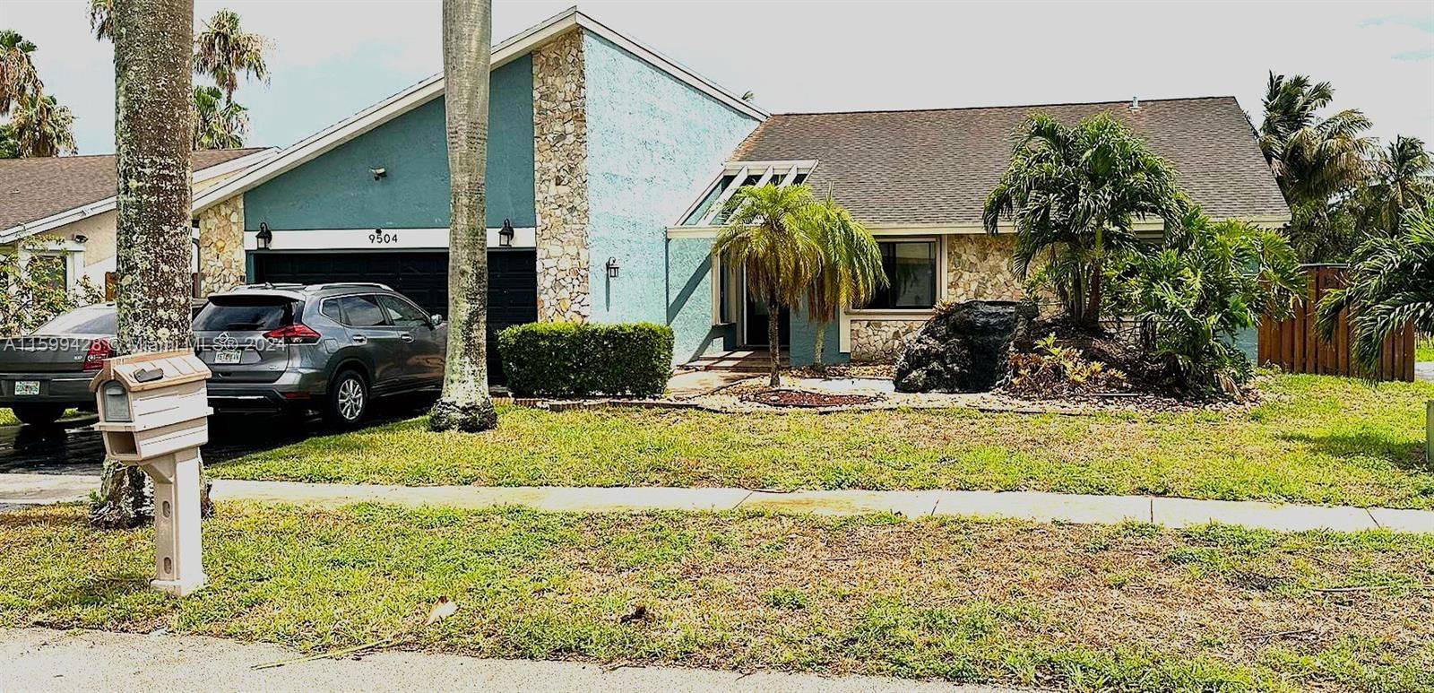 Real estate property located at 9504 46th St, Broward County, LAKEVIEW HOMES PHASE 1, Sunrise, FL