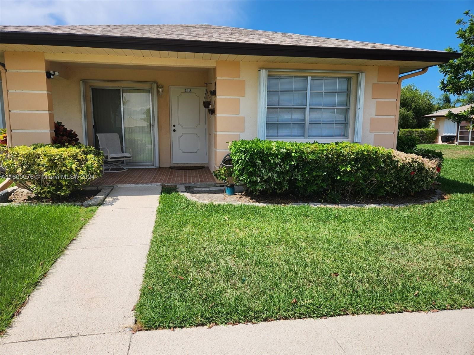 Real estate property located at 416 Ponderosa Dr #29, St Lucie County, THE GROVE CONDOMINIUM SEC, Fort Pierce, FL
