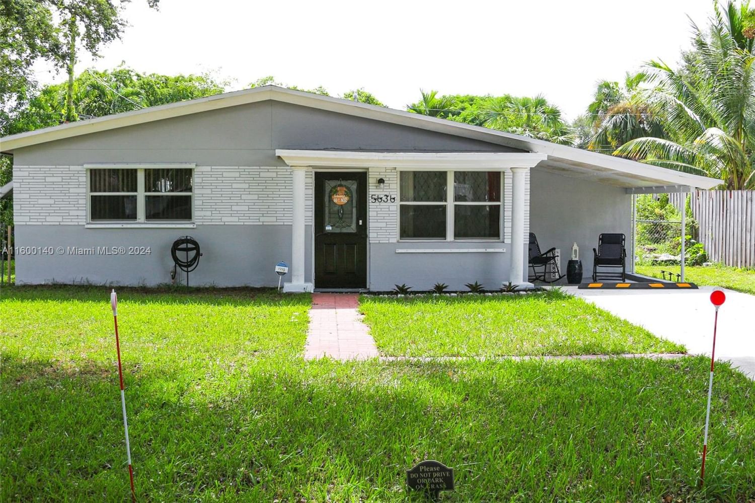 Real estate property located at 5636 Farragut St, Broward, PLAYLAND ESTATES SEC 1, Hollywood, FL