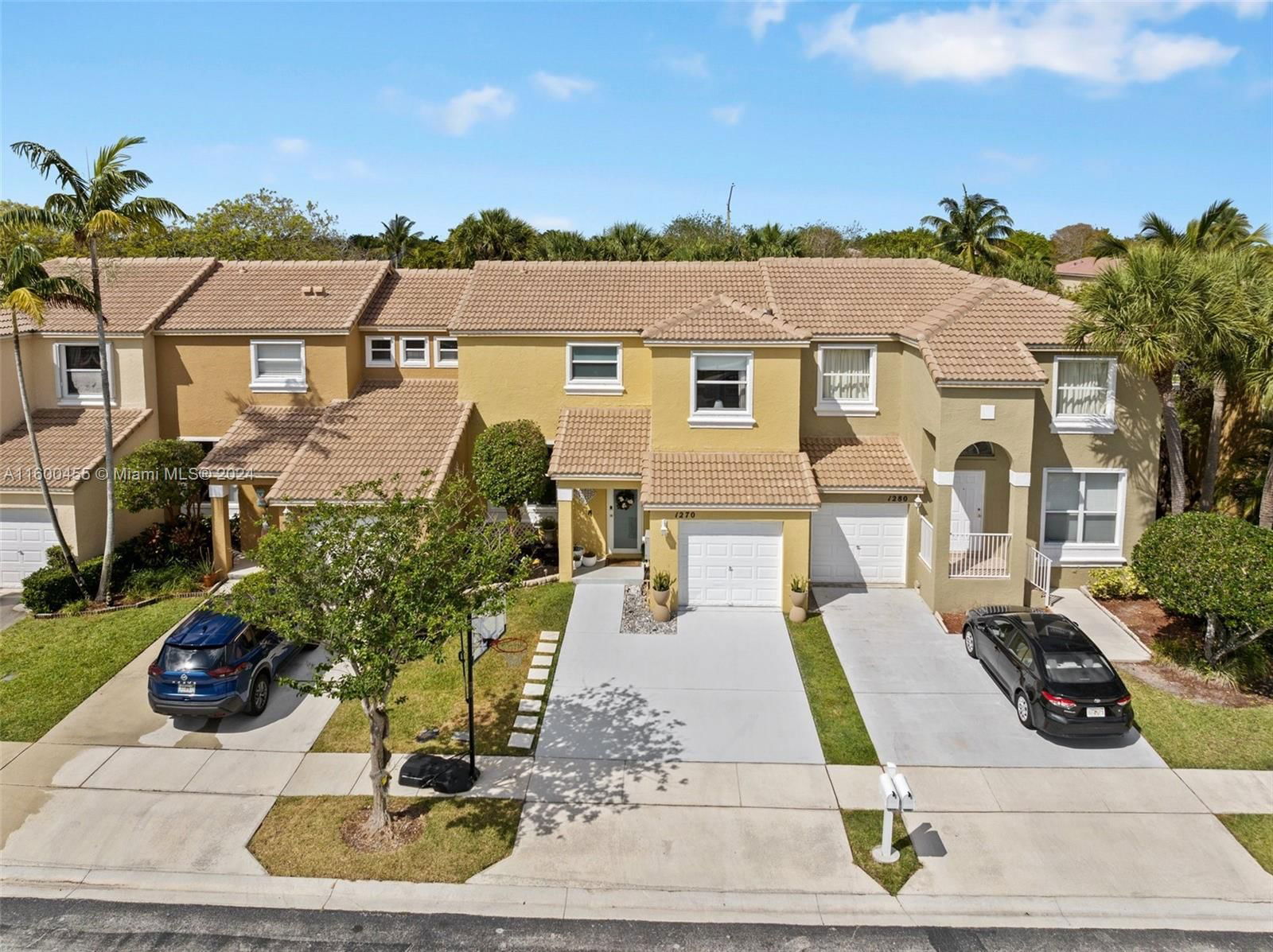 Real estate property located at 1270 154 LN, Broward County, TOWNGATE, Pembroke Pines, FL