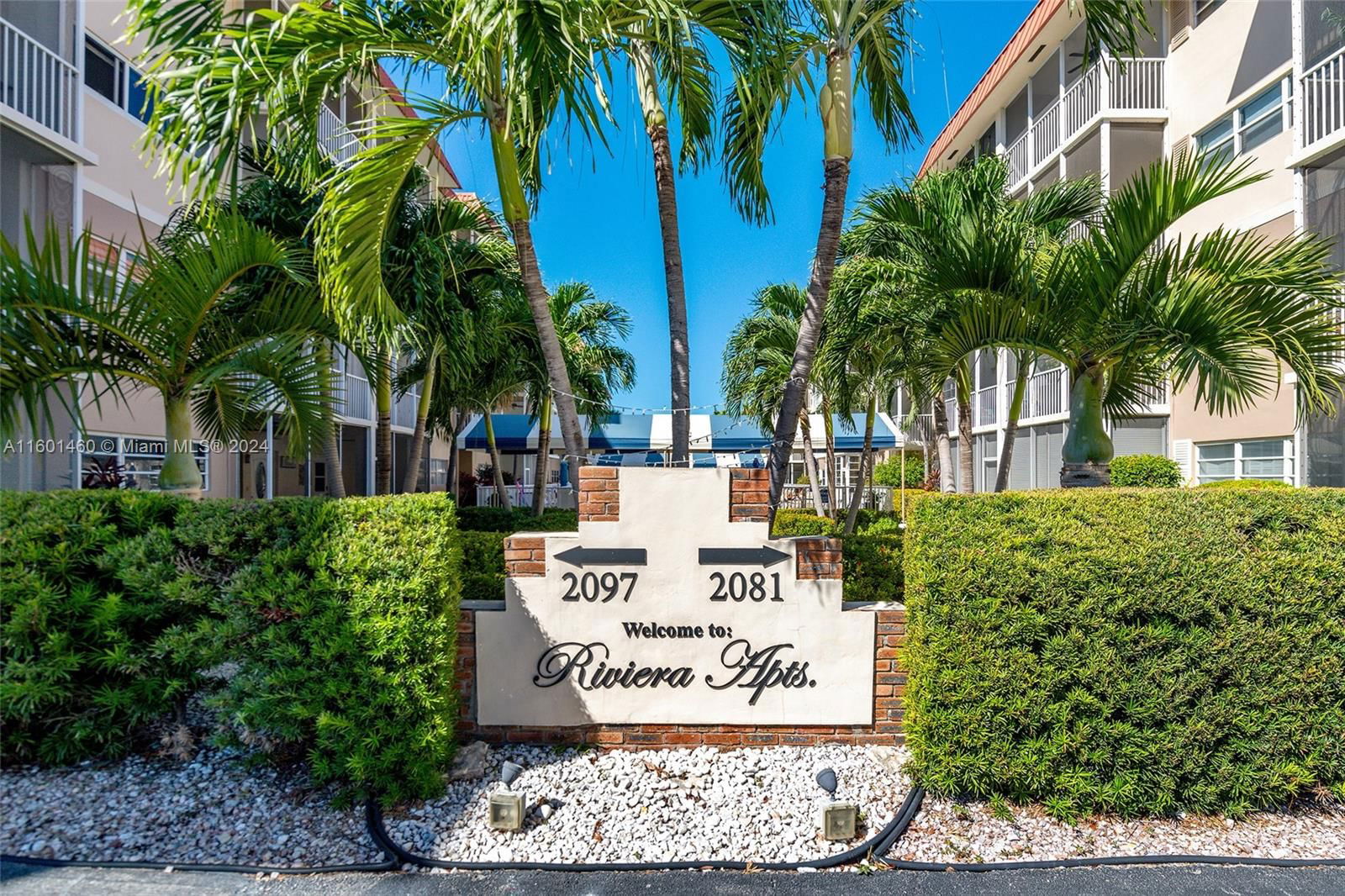 Real estate property located at 2097 Ocean Dr #408, Broward County, RIVIERA APTS SOUTH INC, Hallandale Beach, FL