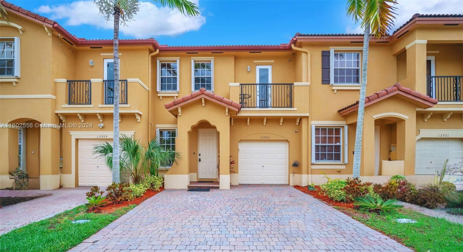 Real estate property located at 12995 132nd Ter, Miami-Dade County, TUSCANY VILLAS WEST, Miami, FL