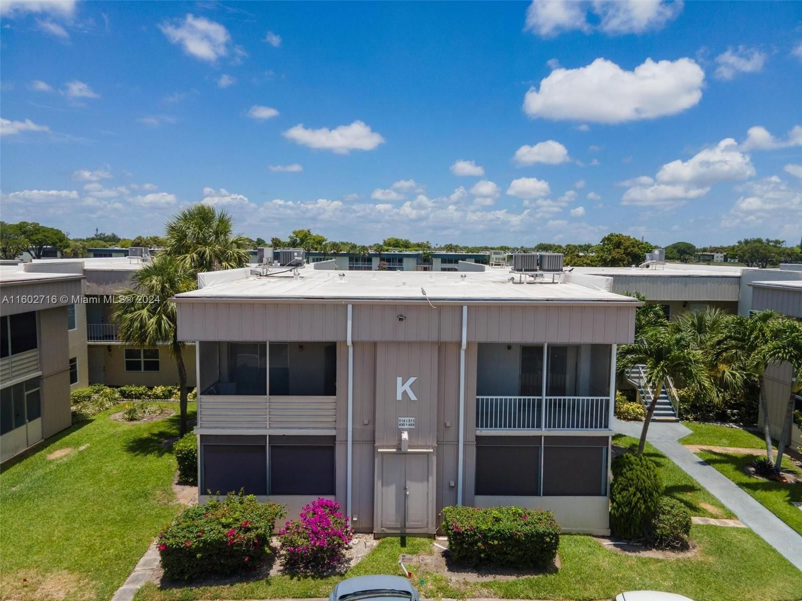 Real estate property located at 511 Flanders K #511K, Palm Beach County, KINGS POINT FLANDERS COND, Delray Beach, FL