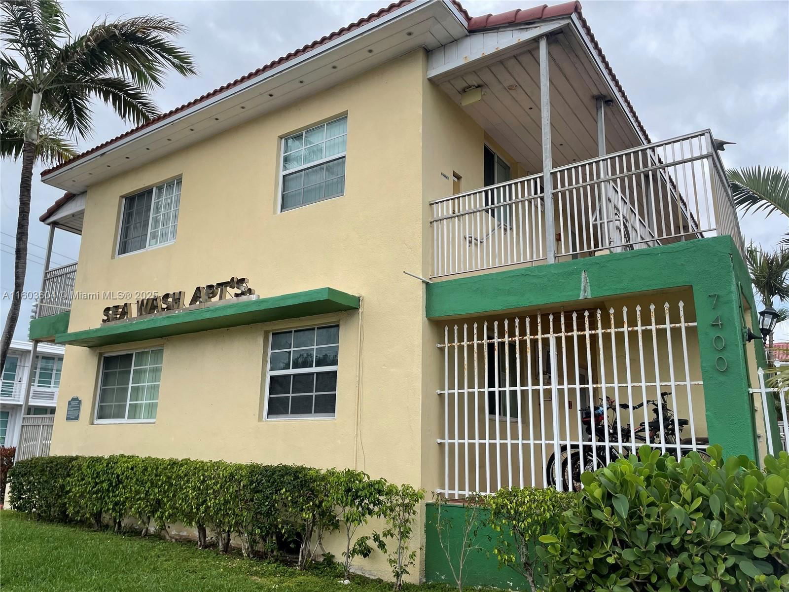 Real estate property located at 7400 Harding Ave #6, Miami-dade, Sea Wash Condo, Miami Beach, FL