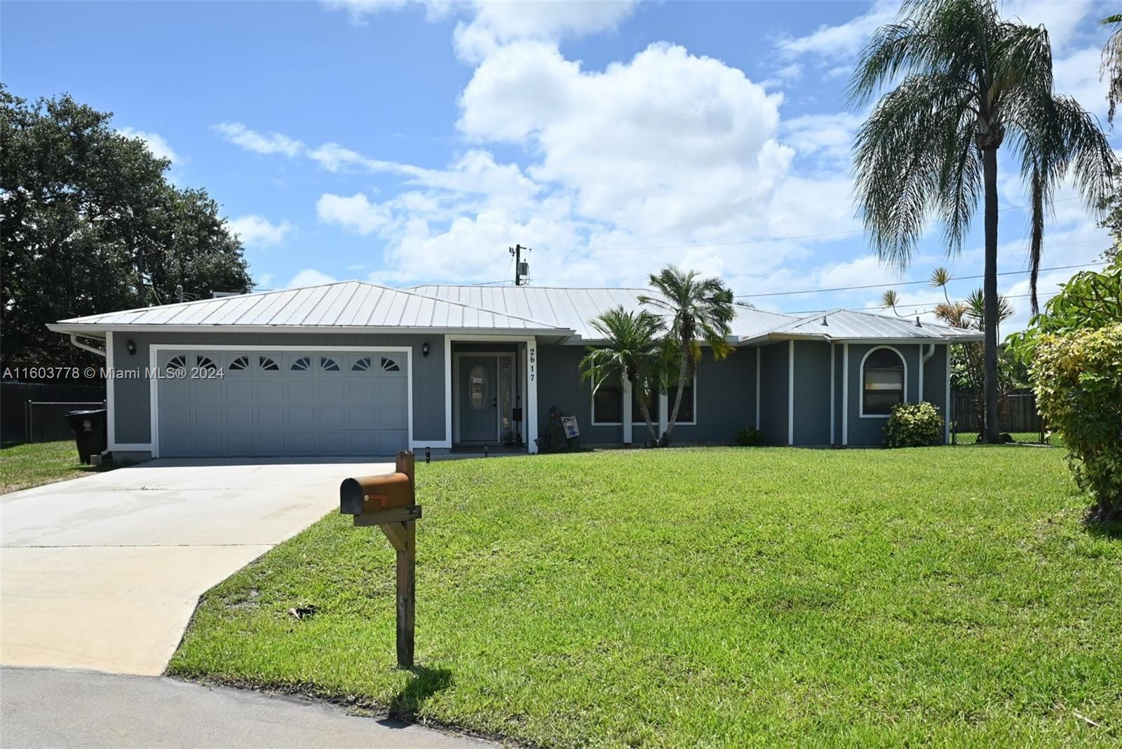 Real estate property located at 2617 Elrod Ct, St Lucie County, PORT ST LUCIE SECTION  31, Port St. Lucie, FL